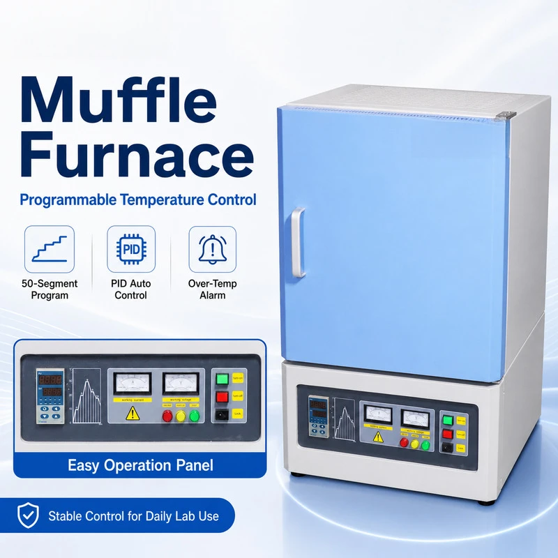 TC-12N-3 High-Temperature Electric Box-Muffle Furnace, Integrated Furnace