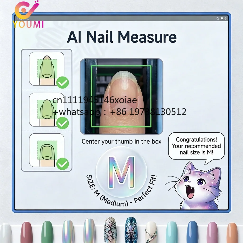 Easy Installation Top Grade AI Powered Nail 3d Art Printer Vending Machine with Wireless Connectivity & Remote Adjustment