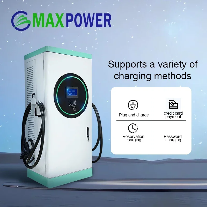 IP54 Protection Grade 200A Output Hot Sale Electric Vehicle Fast Charger Pile Car DC EV Charging Station