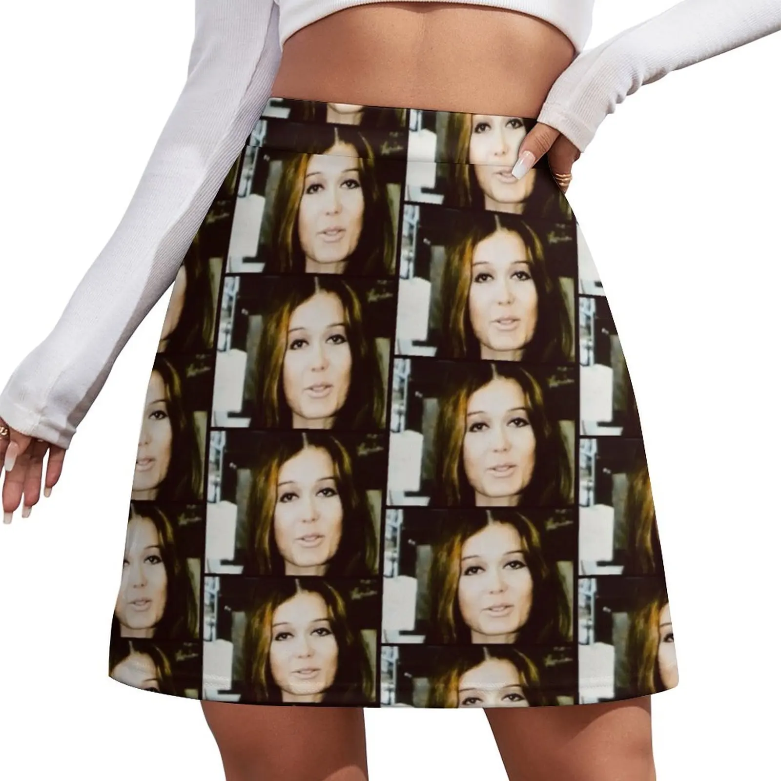 

Gloria Steinem 1967 Mini Skirt women's summer clothing 2025 School skirt Kawaii Mini Skirt