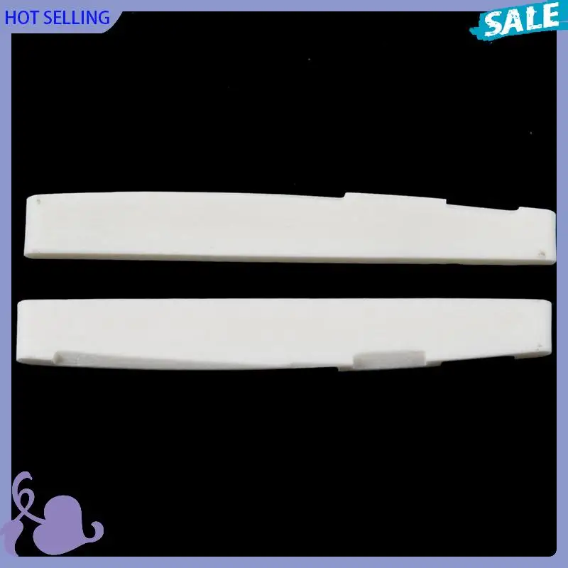 ABVB-6 cordes acoustique os pont guitare fente selle pièces de guitare (paquet de 20)