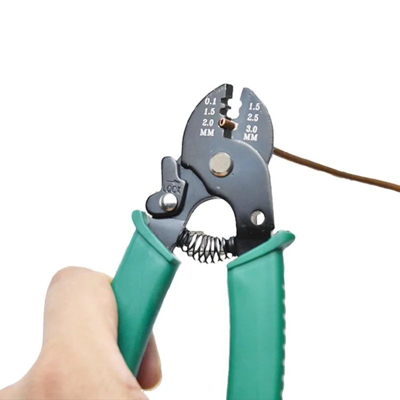 Copper Capillary Tube Cutter 1-3mm Wire Cutting Plier Refrigeration Tool 140mm Long