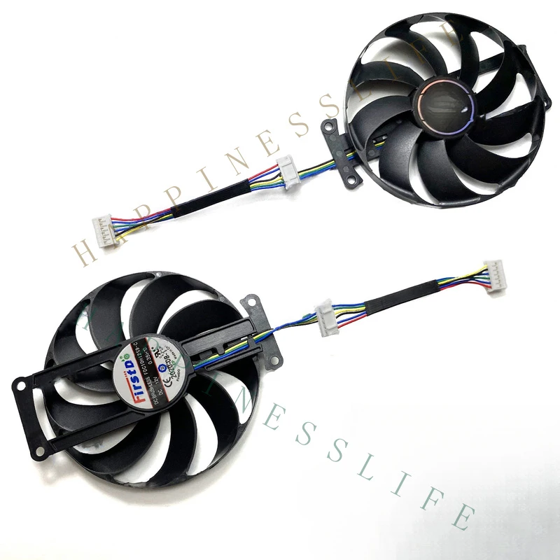 GR+   Graphics Card Cooling Fans DUAL MINI Accessories For ASUS RTX2070 2060 GTX1660S