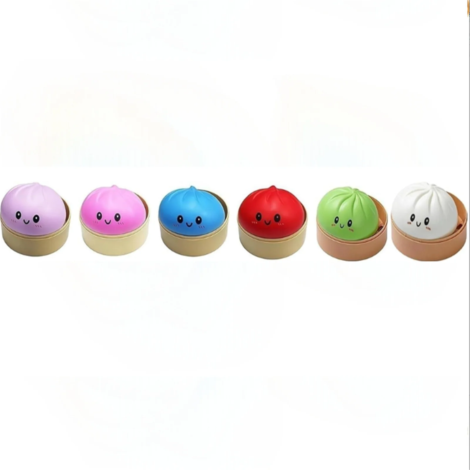 Random Color Glitter Dumpling Mystery Box Fun Mystery Dumplings Food for Classroom Prizes Birthday Gifts Party Favors