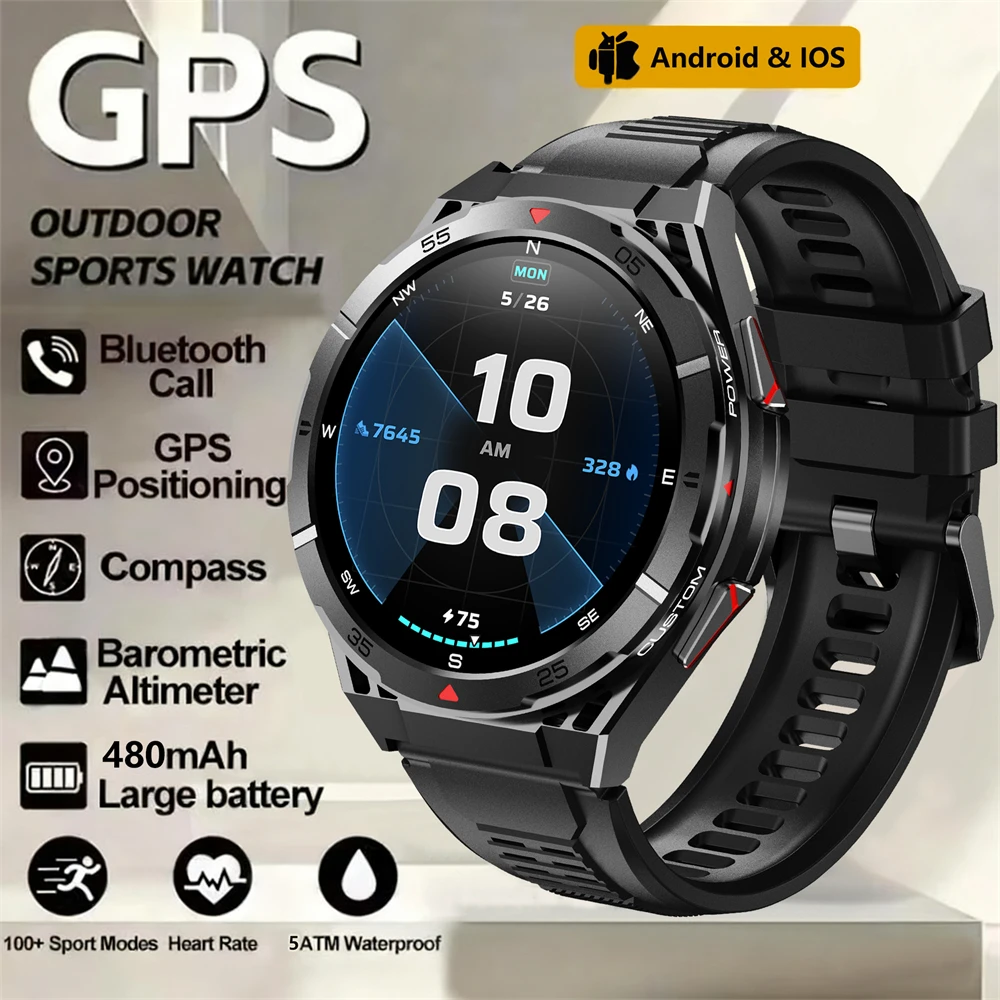 Men Smart Watch Gps… - image