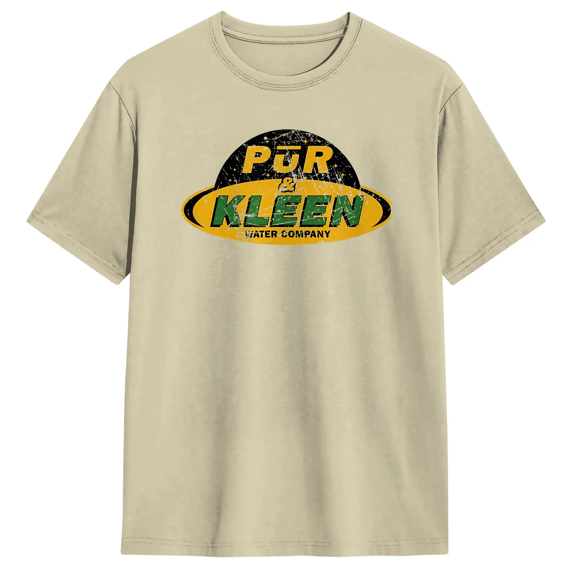 The Expanses Pur & Kleens Water 100 Cotton T-Shirts  Fashion Tee Shirt for Men Beach Y2K Retro Casual Short Sleeve Tops