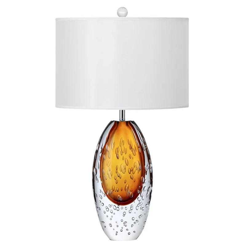 

Glazed table lamp, simple and modern, living room bedroom bedside lamp
