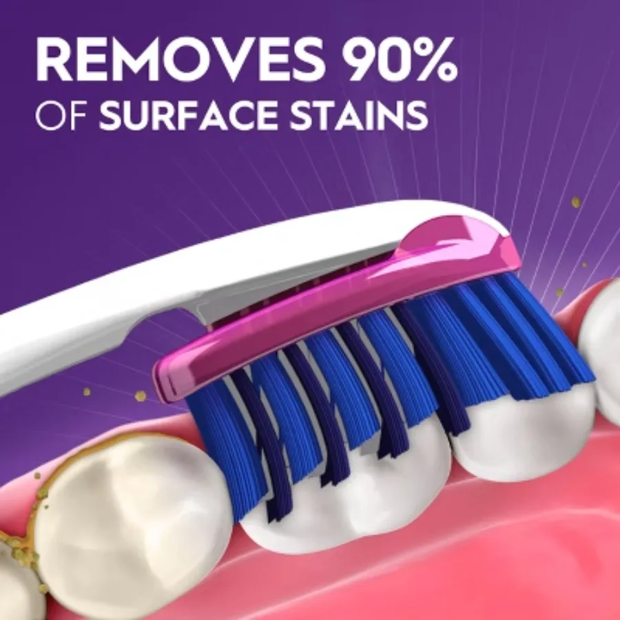 Ручная зубная щетка с мягкой щетиной для удаления пятен, регулируемые насадки в индивидуальном стиле, подходят для ваших зубов для очистки торстом.