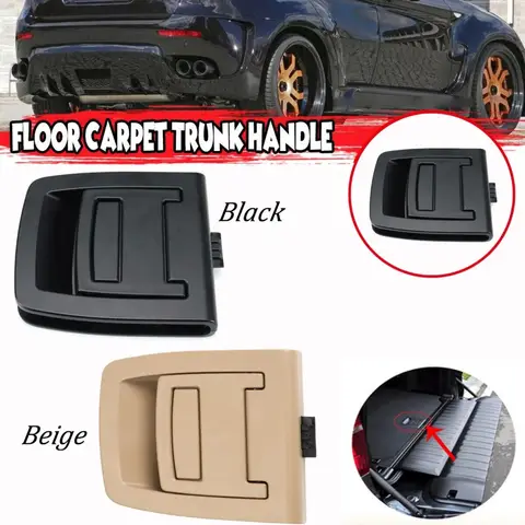 BMW X5 X6 E70 E71 E72 F15 F16 F07 리어 트렁크 매트 핸들 부트 플로어 카펫 핸들 교체 51479120283