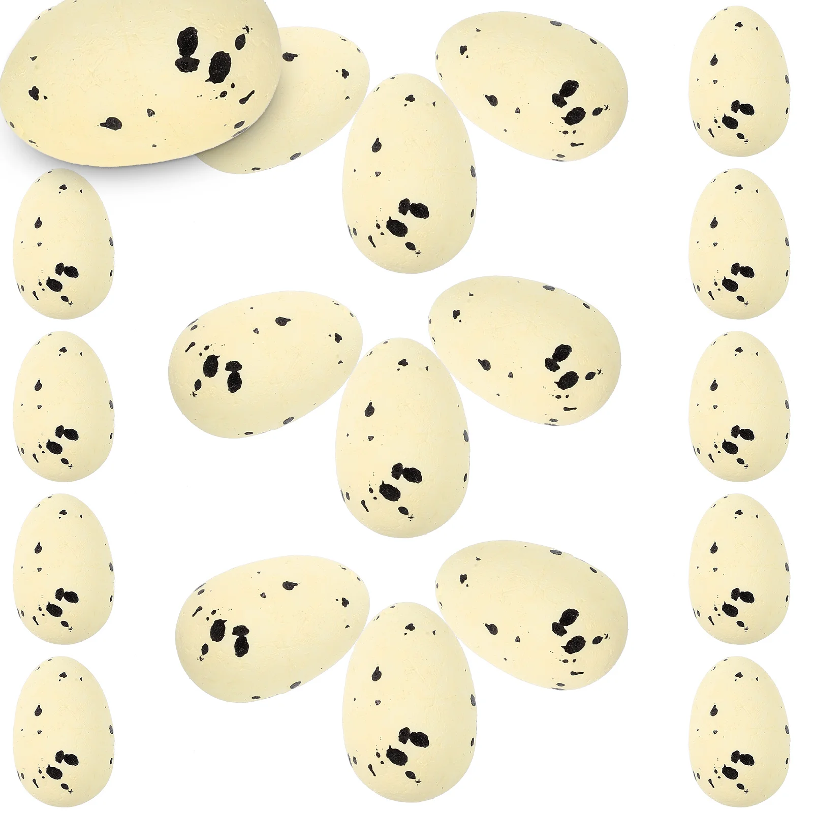 

60Pcs Simulation Egg Easter Decor Reusable Foams Eggs DIY Crafts Party Favors Festive Home Decoration Foams Egg Decor