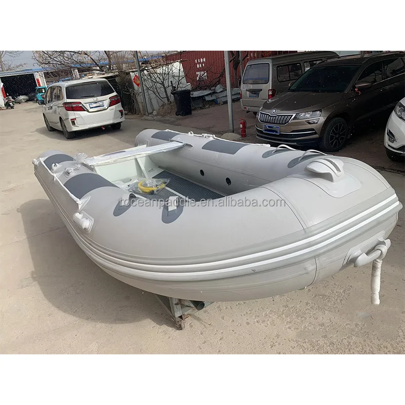 

CE China Factory Price Inflatable Rubber Motor Rib Boat With Outboard Engine Rib Boat 390 Inflatable Boat