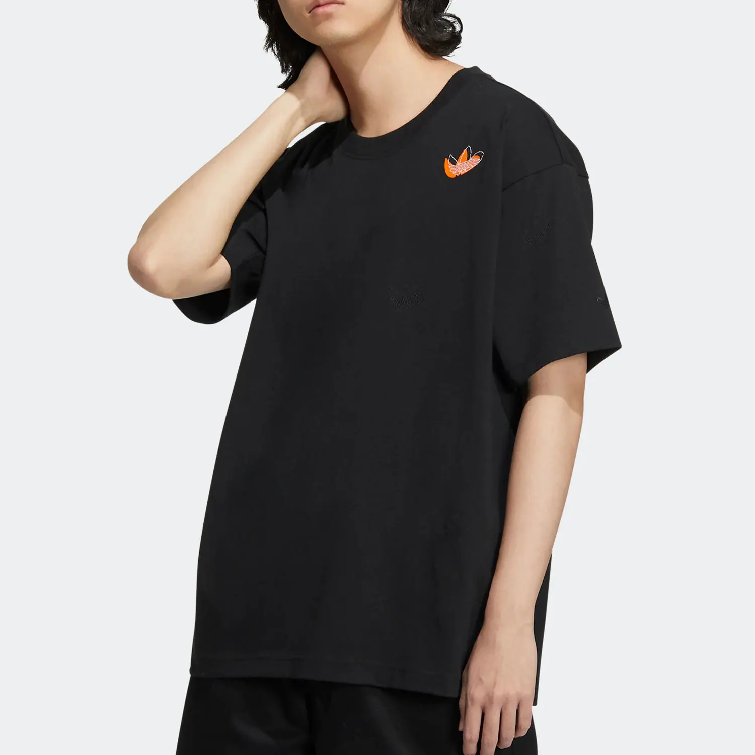 

Adidas Originals Trefoil, мужская и женская новая модная свободная футболка с коротким рукавом HS1916