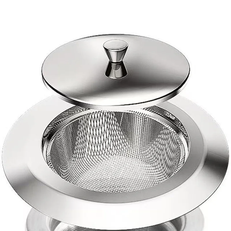 

Double Kitchen Sink Strainer Set - Evenly Distributed Draining Holes for Efficient Water Flow, Easy to Clean & Maintain, 2 PC