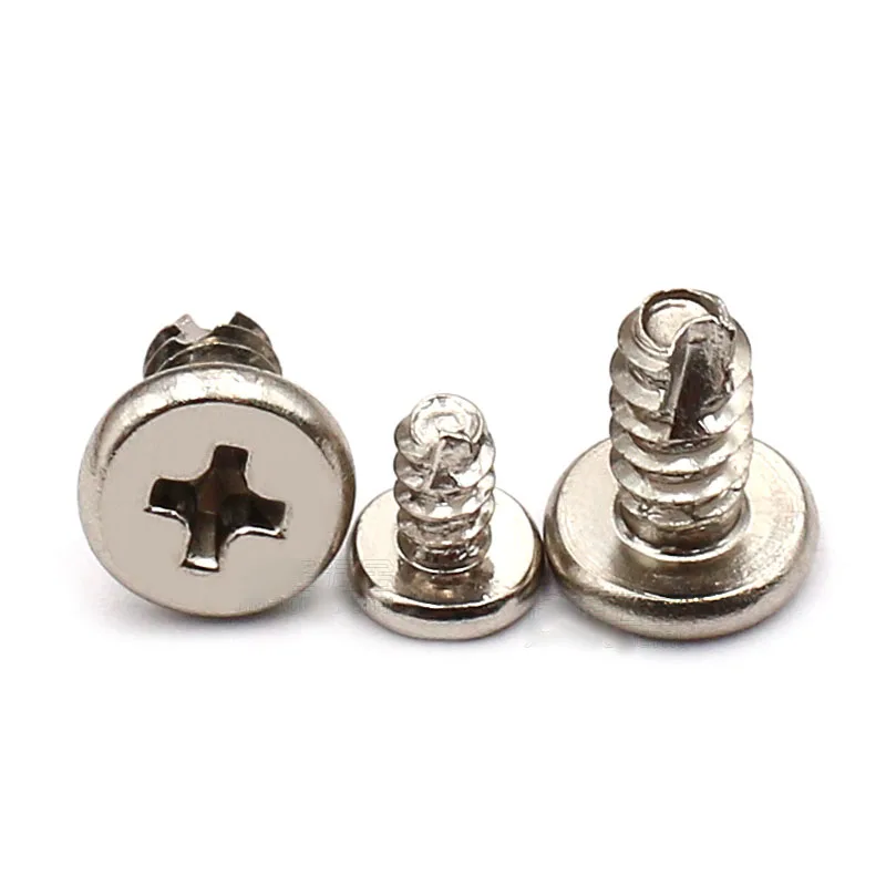 100 pz CT3 * 5/4.2*8mm Mini Micro piccolo medio acciaio al carbonio croce Phillips da incasso a testa piatta viti autofilettanti bulloni