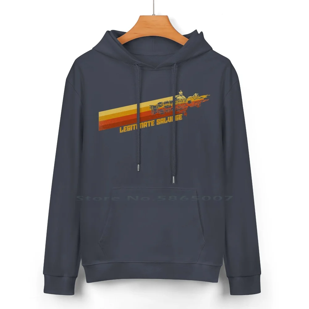 Legitimate Salvage Pure Cotton Hoodie Sweater 24 Colors The Expanse Theexpanse Sci Fi Mcrn Rocinante Vintage Retro Science