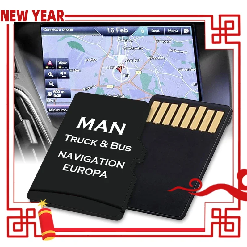 

8GB for MAN Truck&Bus Sat Nav Maps EU Turkey UK Ukraine Russia TF Card 2022 Fast Delivery