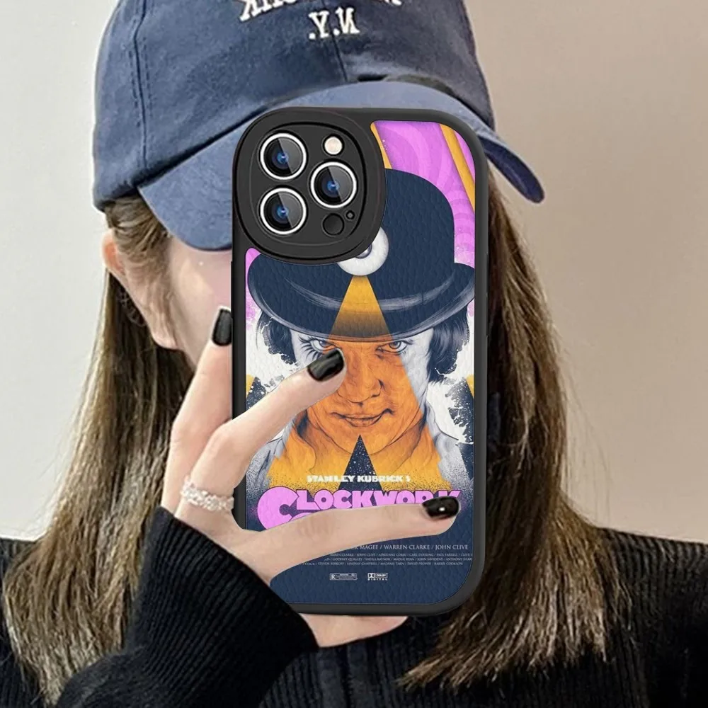 A Clockwork Orange Phone Case Hard Leather For iPhone 14 13 12 Mini 11 14 Pro Max Xs X Xr 7 8 Plus Fundas image 5