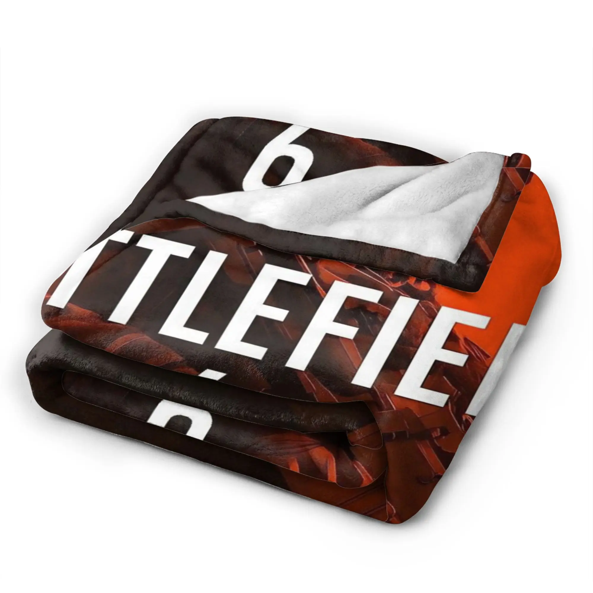 بطانية Battlefield 6 المضحكة للألعاب بمقاسات متعددة، بطانيات ناعمة وخفيفة الوزن لأريكة الأريكة والسرير