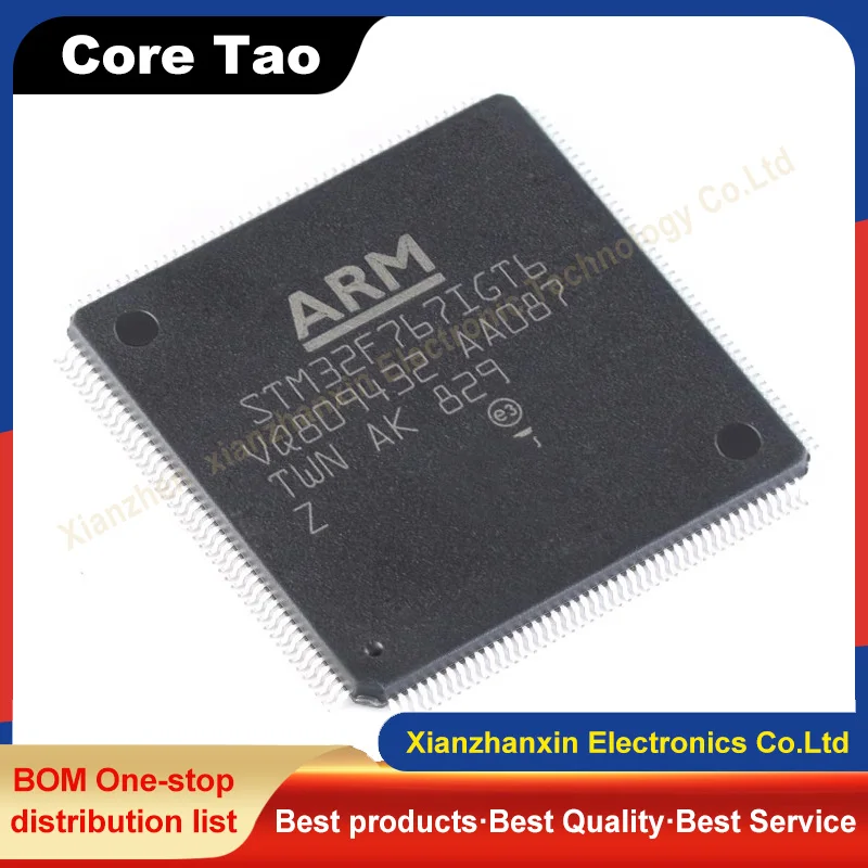1pcs/lot STM32F767IGT6 STM32F767 767IGT6 LQFP176 32-bit microcontroller chips in stock