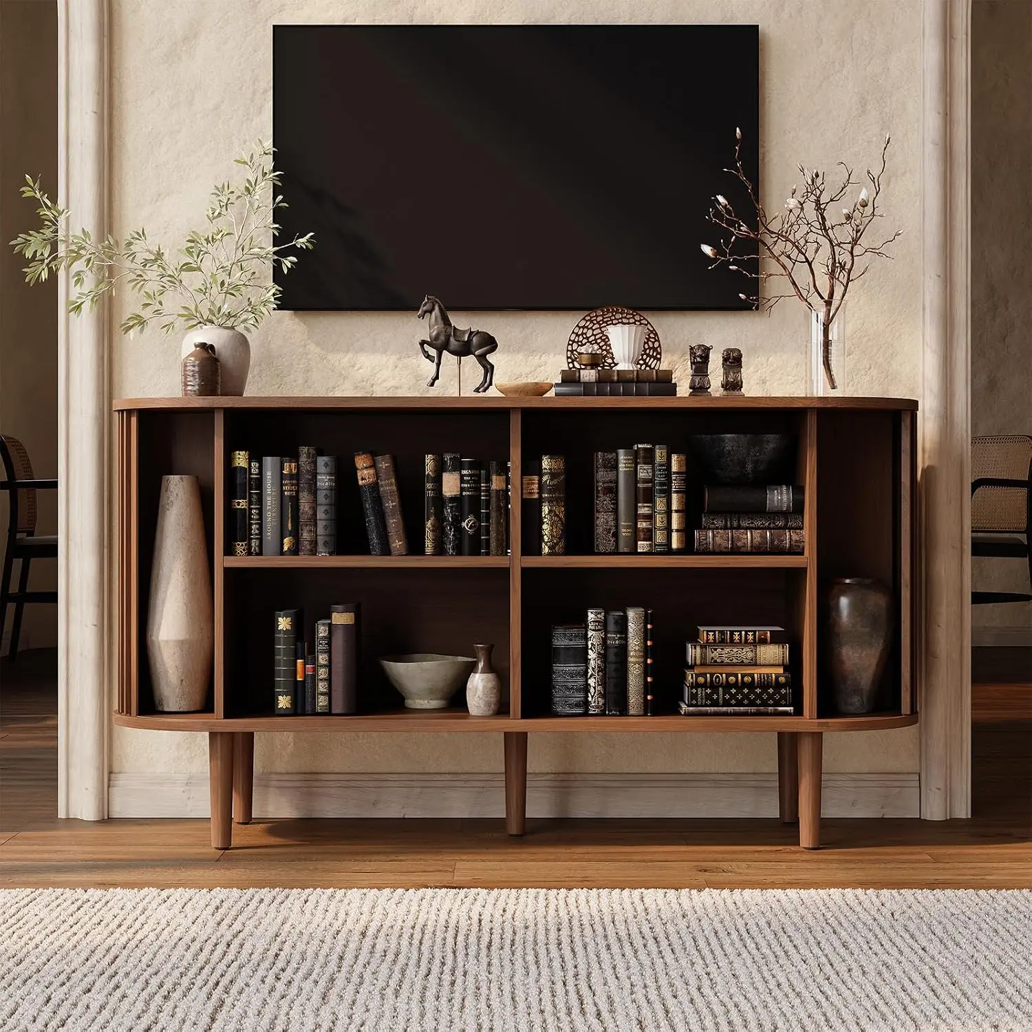 Walnut Mid-Century Sideboard 6