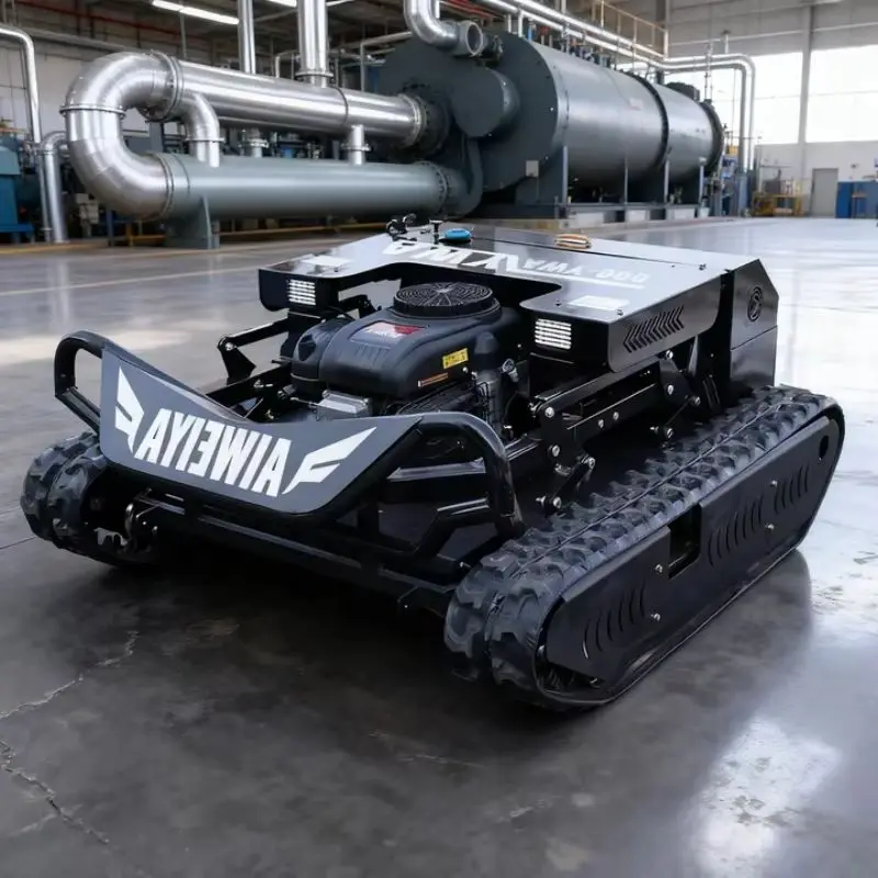 

Индивидуальный Робот-Танк с Дистанционным Управлением, Газонокосилка-Измельчитель на Гусеничном Ходу, Вездеход для Дома, Фермы, Сада, Газона, Полей для Гольфа