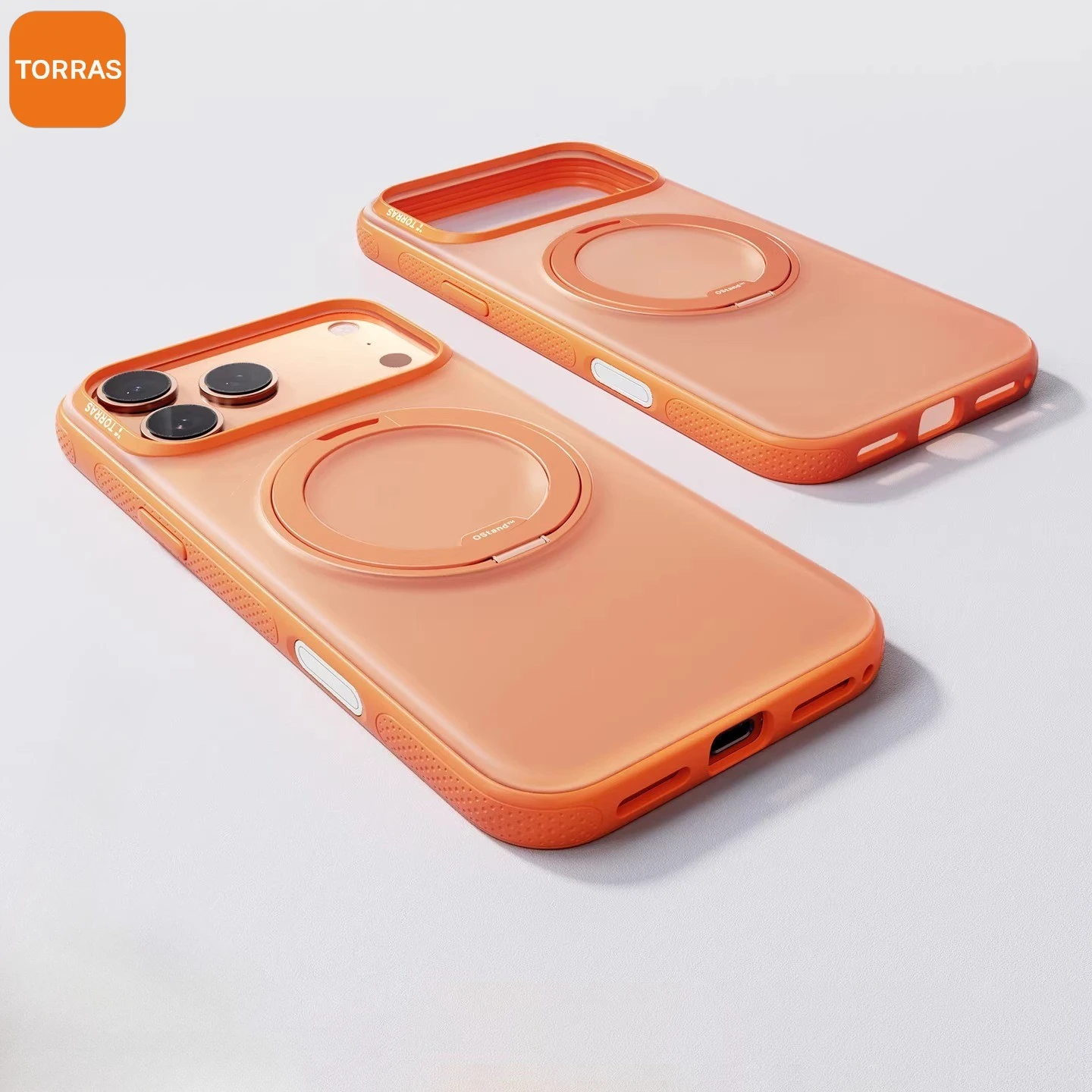 

Новый магнитный чехол Papi Torras O3Neo 2026 для iPhone 17 Pro Max 16 с подставкой и защитой от падений, серия Couple