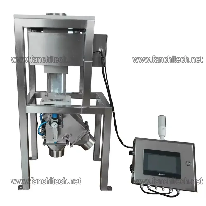 FANCHI Customizable Gravity Fall Metal Detector for Chemical Powder Granule