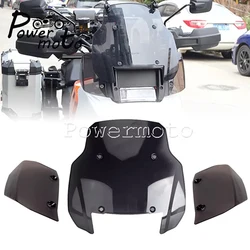 Motorcycle Side Widened Windshield Windscreen Spoiler Replacement For Harley PANAMERICA PAN AMERICA 1250S 1250 S PA1250S 2021-24