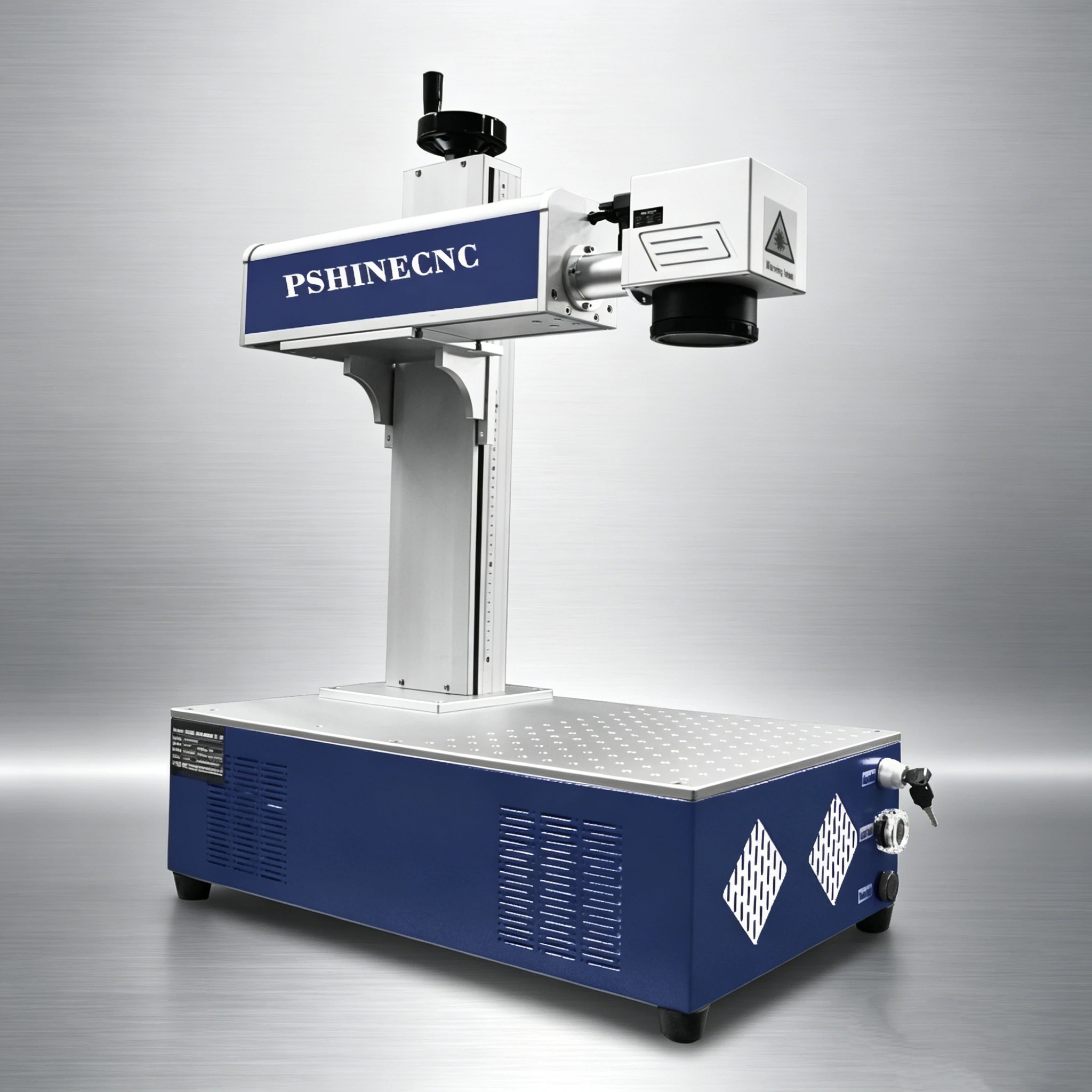 Top Quality Popular Tagger Laser Marking Machine, MOPA Fiber Laser Equipment For Color Marking On Metal Phone Cases