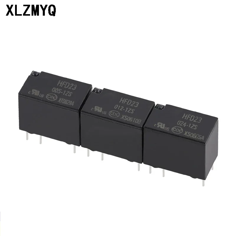 5pcs/lot JRC23F-005-1ZS JRC23F-012-1ZS JRC23F-024-1ZS Relay HFD23 024-1ZS 012-1ZS 005-1ZS 6Pin 2A Group Conversion Relays