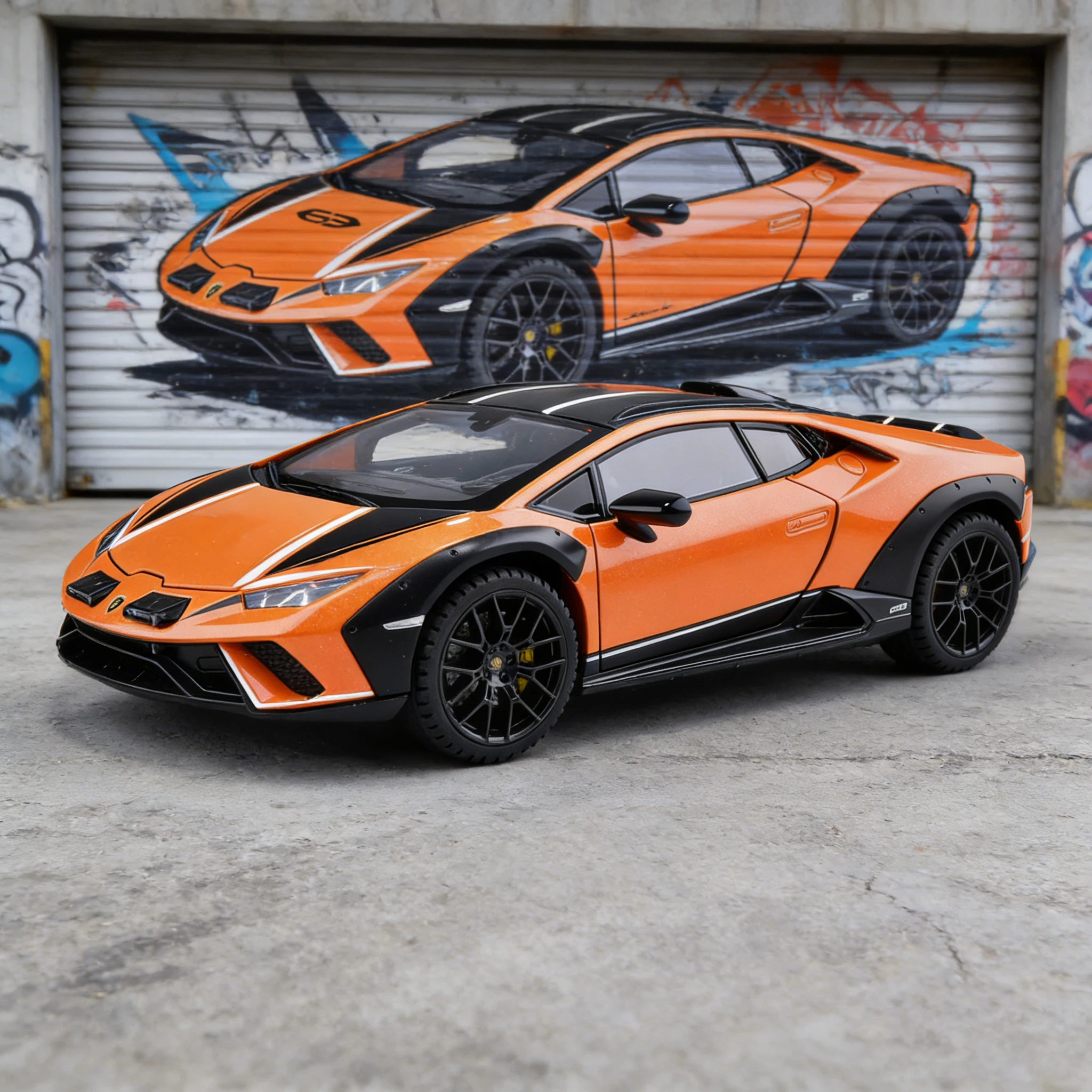 

Модель спортивного автомобиля Lamborghini Calf из сплава, масштаб 1:24, с открывающимися дверями, инерционная, детская игрушка-машинка, подарок для мужчин