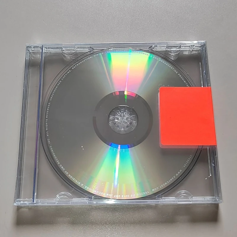 

Rap YE Kanye West Daft Punk Music CD Yeezus Album New Slaves Music Record Cosplay Walkman Car Party Soundtracks Box Collection