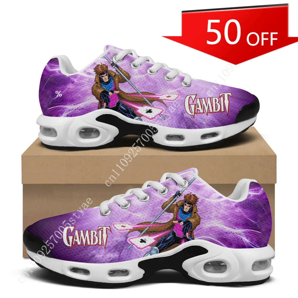 

Marvel The Card Master Gambit Air Cushion Sneakers Mens Womens Sports Shoes Lightweight Hiking Mountain Climbing Custom Shoes