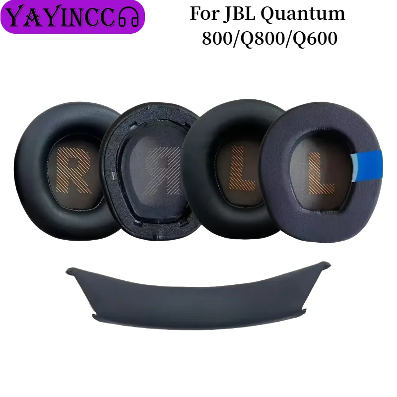 

Replacement Earpads With buckle For JBL Quantum 800/Q800/Q600 Headphones Softer Protein Leather Earpads High Quality Earpads