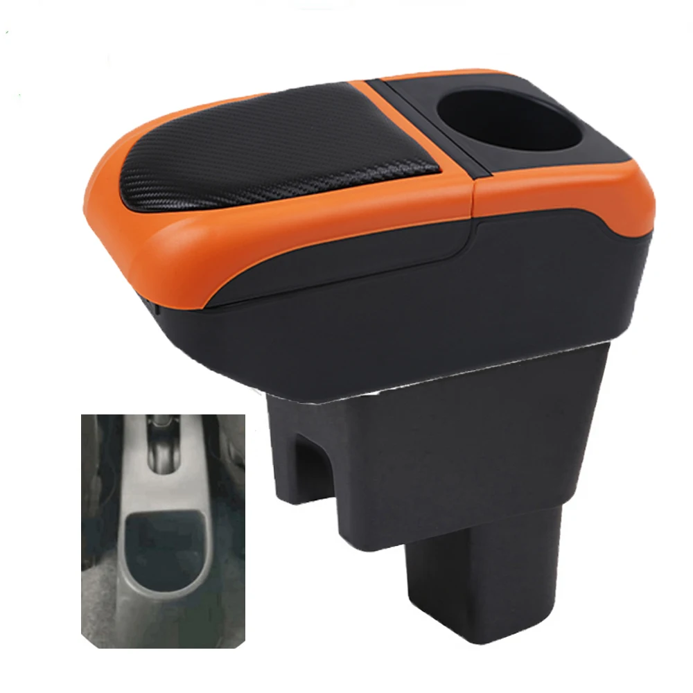 For Suzuki Celerio armrest box Center Console Elbow Rest Armrests Storage box with USB Phone Cup Holder Arm Rest