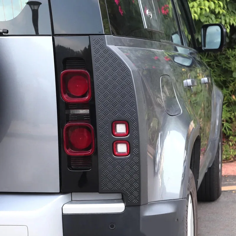 For Land Rover Defender 110 2020-2024 Car Rearview Mirror Cover Front Rear Bumper Side Scratch Guard Protection Board Guard