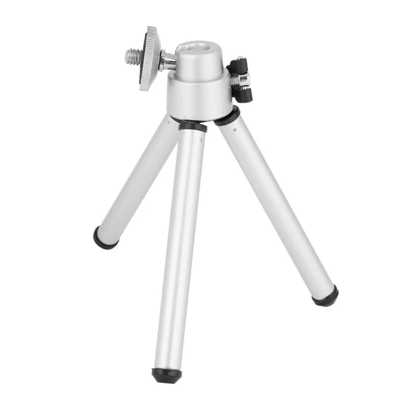 Tripod Mini Portabel untuk Ponsel Dudukan Logam Tripod Mini Fleksibel Tahan Lama untuk Kamera Proyektor dan Gimbal Ponsel