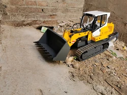 1/14 RC Hydraulic Loader Dozer, Bulldozer Yellow Empty Version without hydraulic system