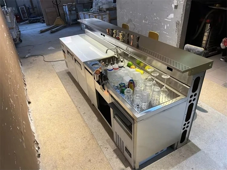 Commercial Cocktail  for Events Whole Set bar Equipment Cocktail Bartender Station bar Ice Well