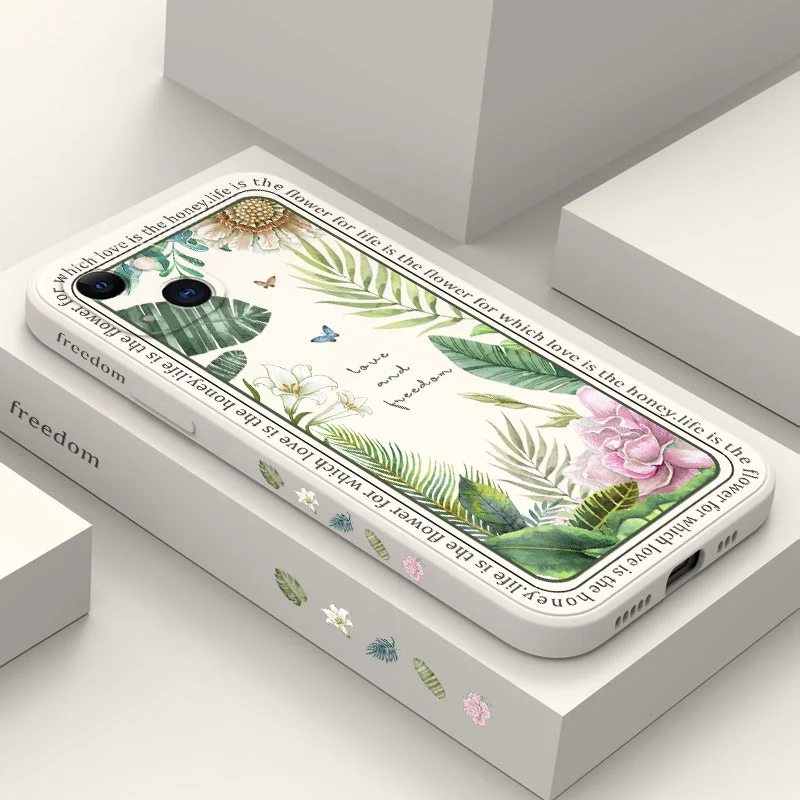 

Spring Story Phone Case For iPhone 15 14 13 12 11 Pro Max Mini X XR XS MAX SE2020 8 7 Plus 6 6S Plus Cover