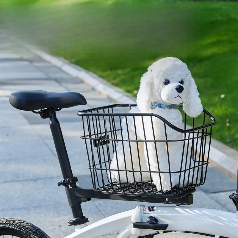 

Bicycle Front Release Basket Road Mountain Bike Dog Cat Seat Bicycle Pet Basket