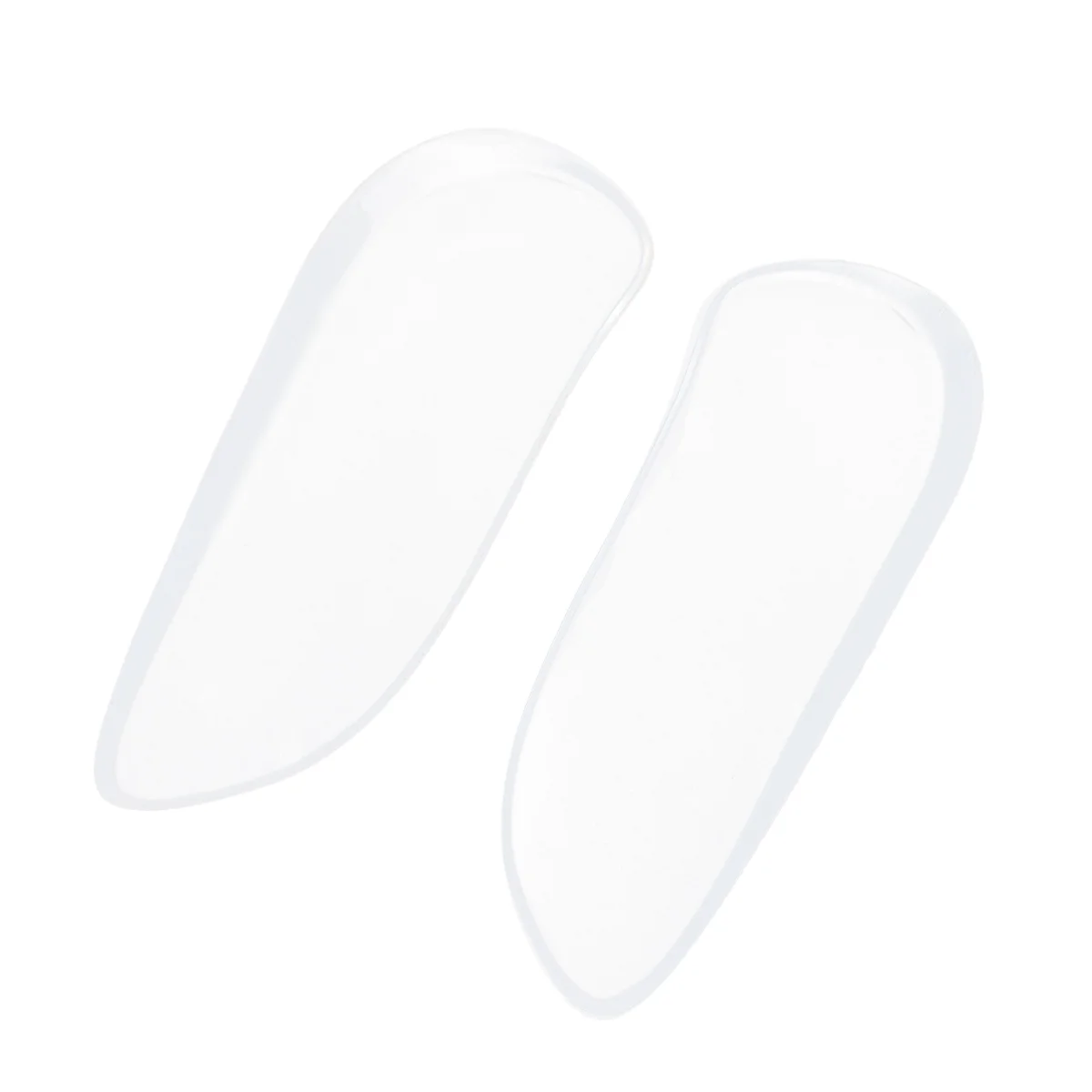 2 Pairs of XO Type Legs Orthotic Heel Pads Inside Outside Wedge Shaped Heel Cushions heel insole heel correction insole