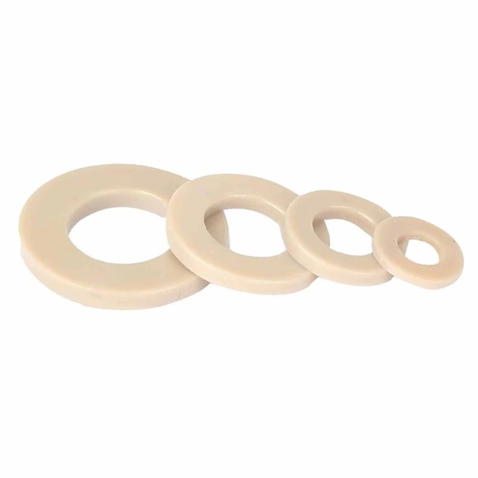 2/10pcs M2 M2.5 M3 M3.5 M4 M5 M6 M8 M10 M12 M14 - M16 M36 PEEK High-strength High-temperature Resistant Flat Washer Plain Gasket