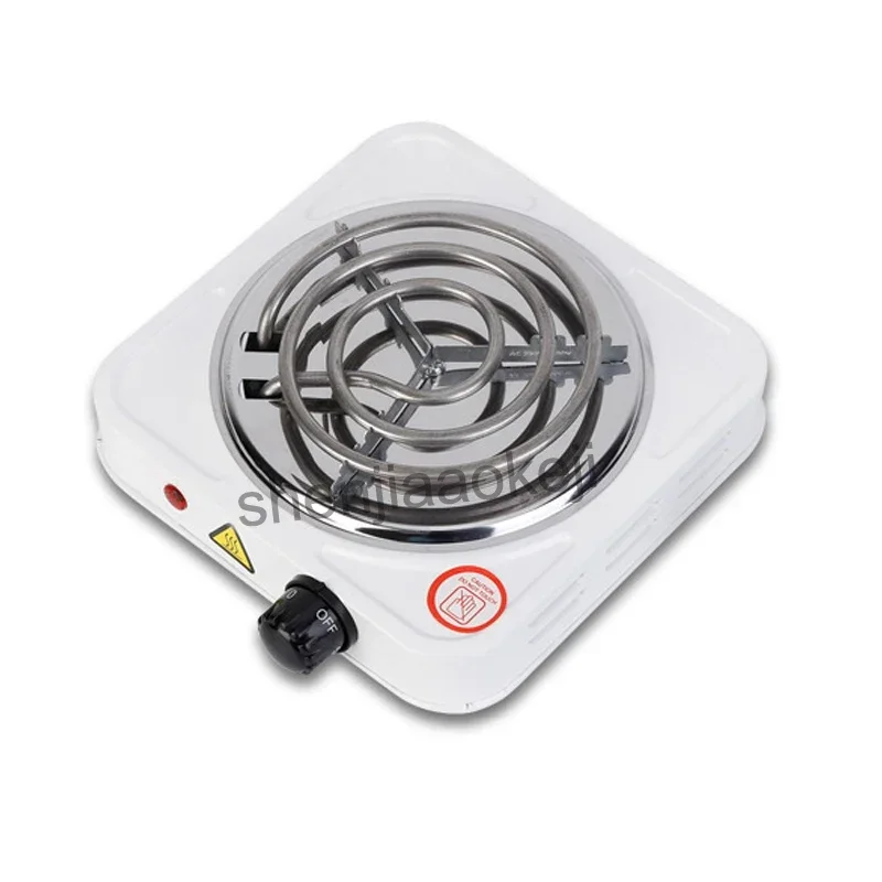 Portable Electric Iron Burner Single Stove Mini Hotplate Home Kitchen Coffee Heater Cooker Hot Plate Electric Furnace 220V 1000W