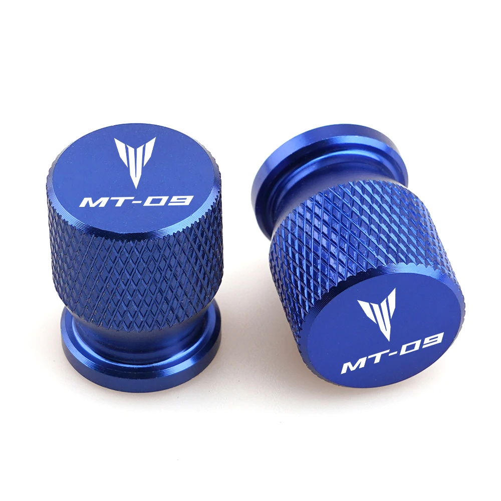 2025 لياماها MT-09 MT09 Mt 09 FZ-09 SP-09 أعلى جودة دراجة نارية CNC عجلة الاطارات صمام منفذ الهواء الجذعية قبعات يغطي الملحقات