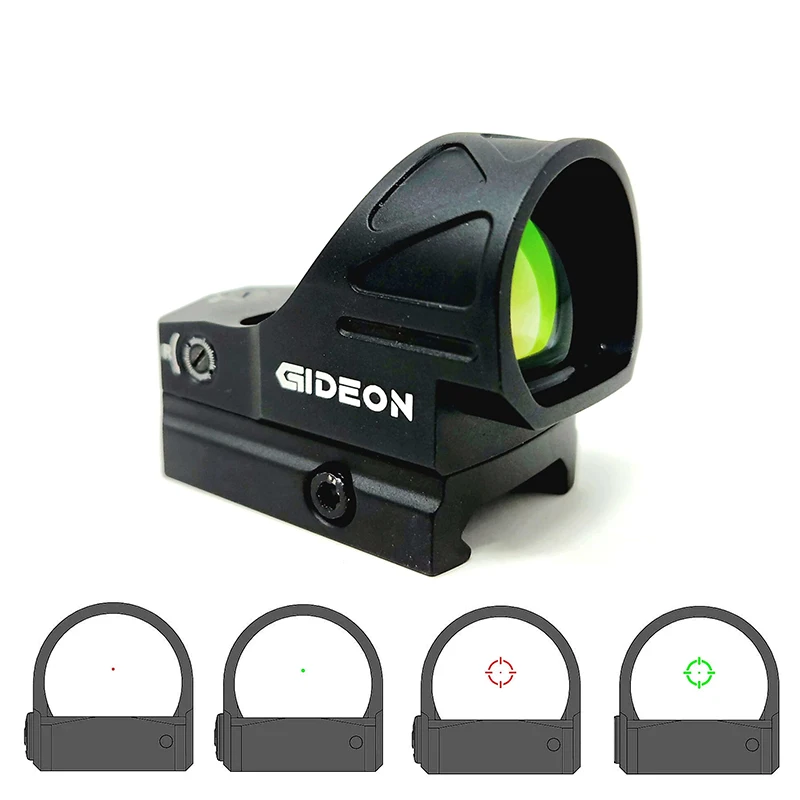 Original Gideon Optics OMEGA 3 MOA Red Dot Sight Shake Awake Parallax Free For Glock Pistol Shotgun Weapons