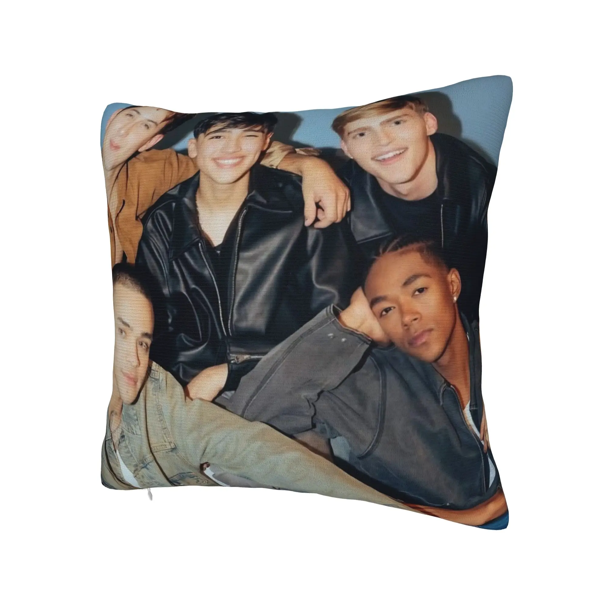 Decorative Pillow Cover Band S-Santos B-Bravos  Merch Living Room  Throw Pillow Case Cover Square Multi-Size
