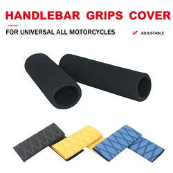 Non-slip Rubber Grip Glove Universal Handle Cover For BMW R1250GS Adventure R1200GS Motorcycle Foam Heat Shrinkable Grips Covers