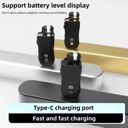 X100 Clip on bluetooth headphone Handsfree Phone Headset Power display Earphone with Retractable wire PK K55