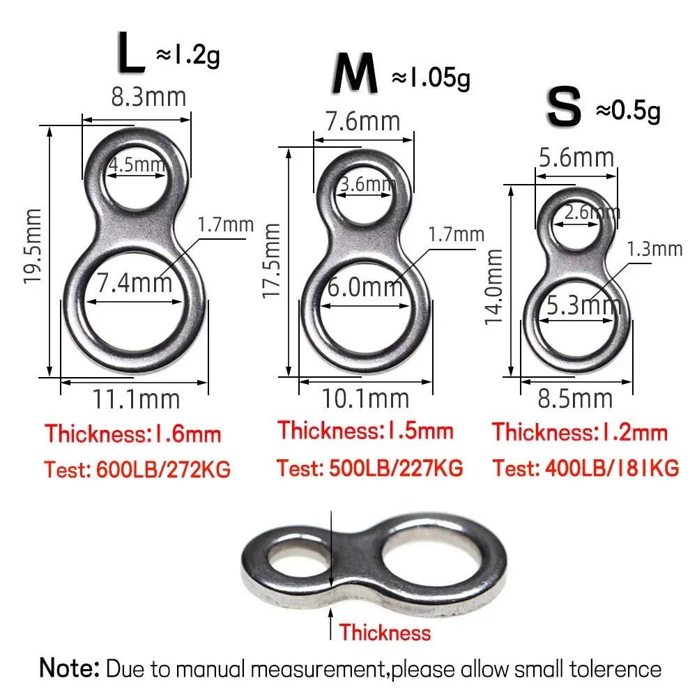 20 Stück Edelstahl Doppel-/Dreifach-/Birnenförmige Solide Ringe für Salzwasser-Angelzubehör zur Verbindung von Schnur, Assist-Haken und Jig-Ködern – Detail 3